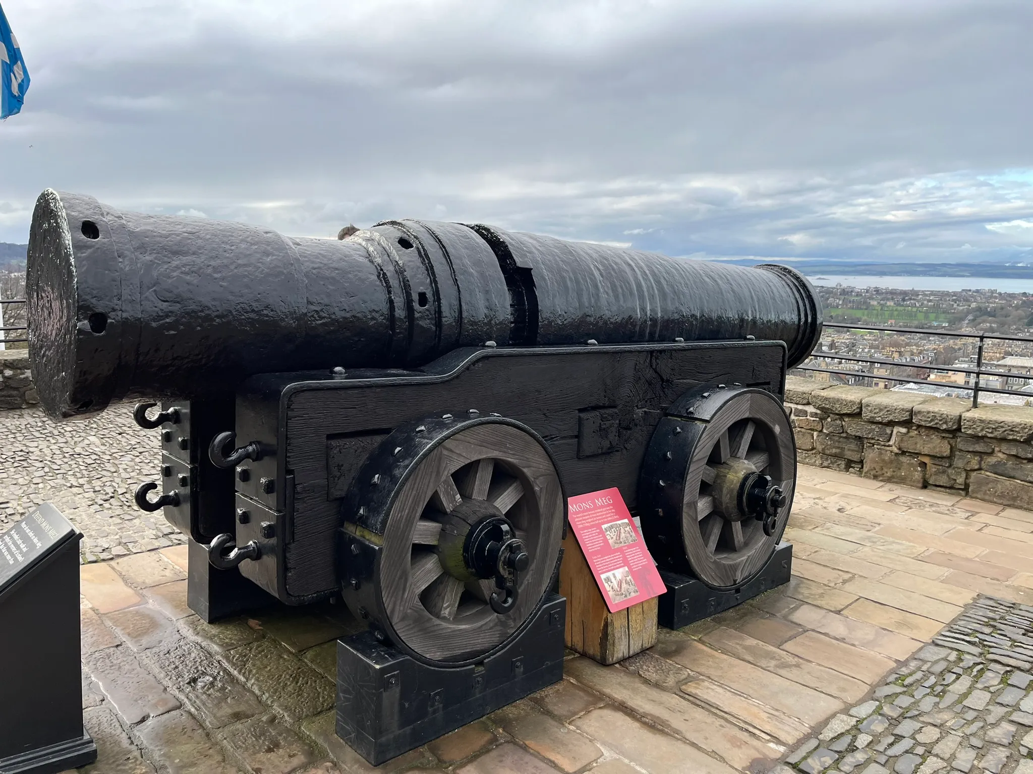 Mons Meg, un énorme canon de 6 tonnes